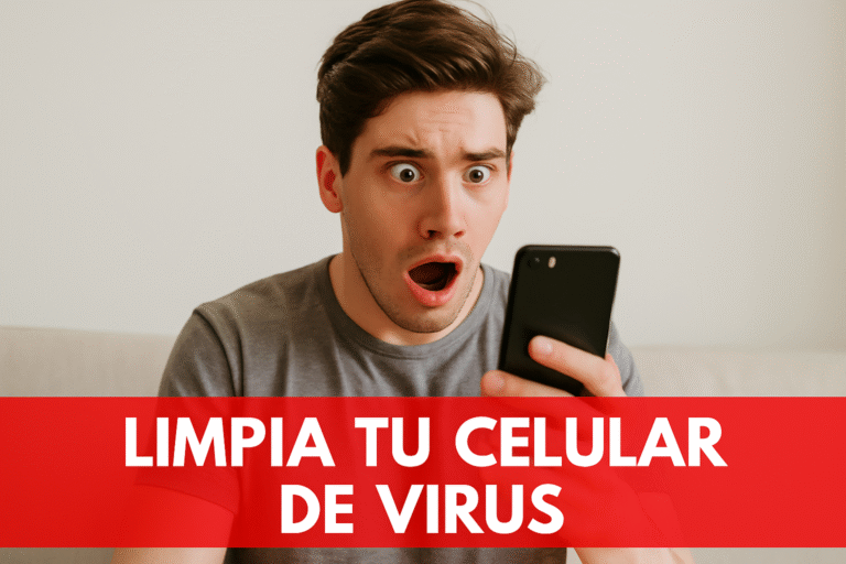 Limpia tu celular de Virus