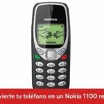 Smartphone con interfaz retro tipo Nokia 1100 gracias a una app
